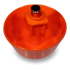 Чаша круглая оранжевая без зажима, опция для выращивания Lubing (30-00-3448)