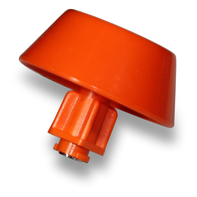 Чаша круглая оранжевая без зажима, опция для выращивания Lubing (30-00-3448)