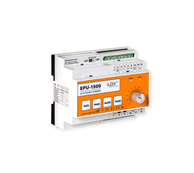 ilox Діммер EPU-1000/1500, 220-240VAC, ступінь захисту IP20 109083