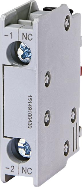 ETI Блок-контакт BCXMFE01S (фронт. NС, золото 1mA /17V) 004646095