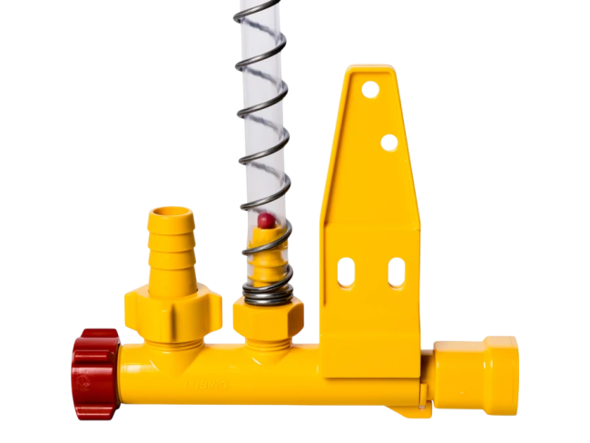 Сапун(деаератор) L=45 см для труби 22x22 та алюм. профілю - молодняк Lubing (4255-00)