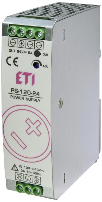 Power supply, ETI, PS-120-24 (004656682)