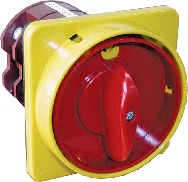 Перемикач ETI CS 100 90 U LK (1p_"0-1"_ж/к_100A_с блок.) (004773061)