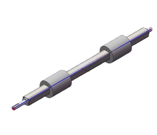 Прижимной вал Zucami MT A1102 (13010467)