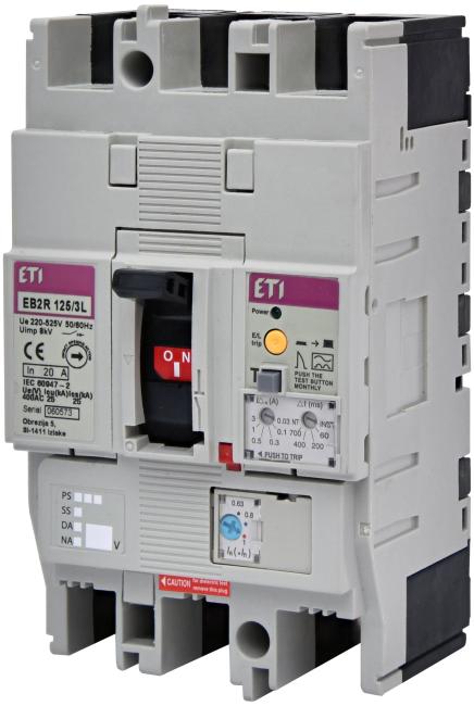 Circuit breaker, ETI, 20A (004671501)