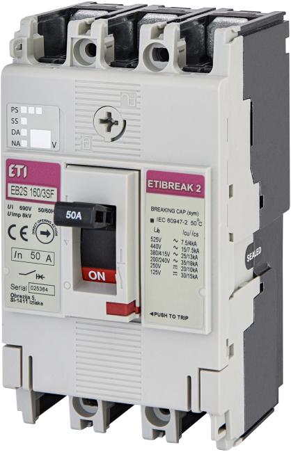 Circuit breaker, ETI, 50A (004671832)