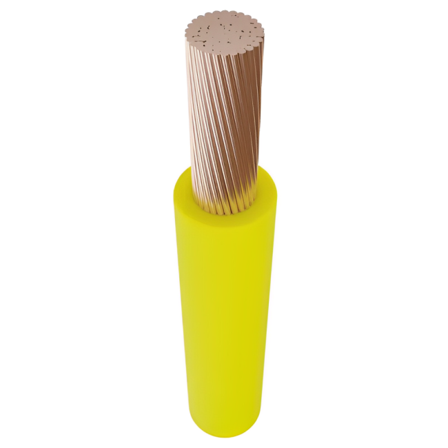 Wire PV3 yellow 10 EUROPAN CABLE (Т025060)