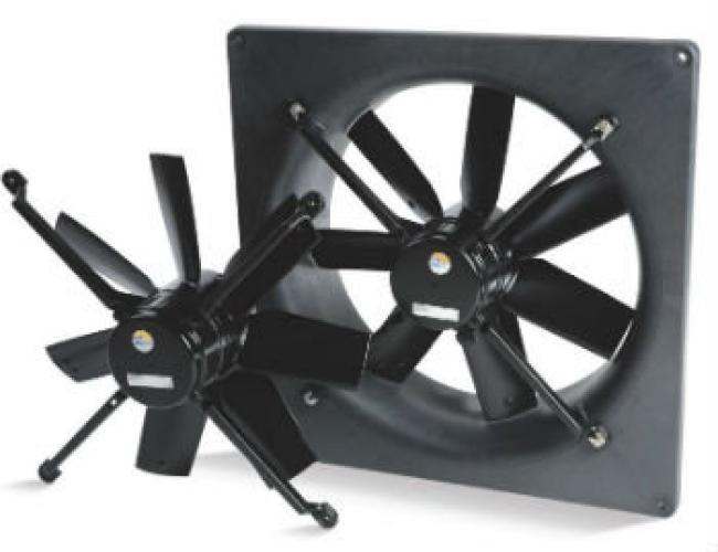 Axial fan Ziehl-Abegg FC080-6DT(R 25900 m³400V 1120W 3,1A for pipe) 60-47-9580