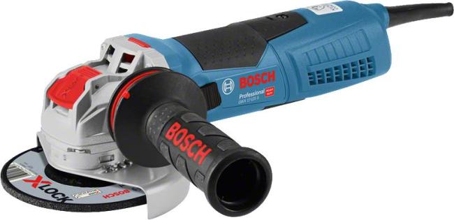 Angle grinder Bosch GWX 17-125 S X-Lock 125mm 1700W 2800-11500rpm soft start 0.89kg 0.601.7C4.002