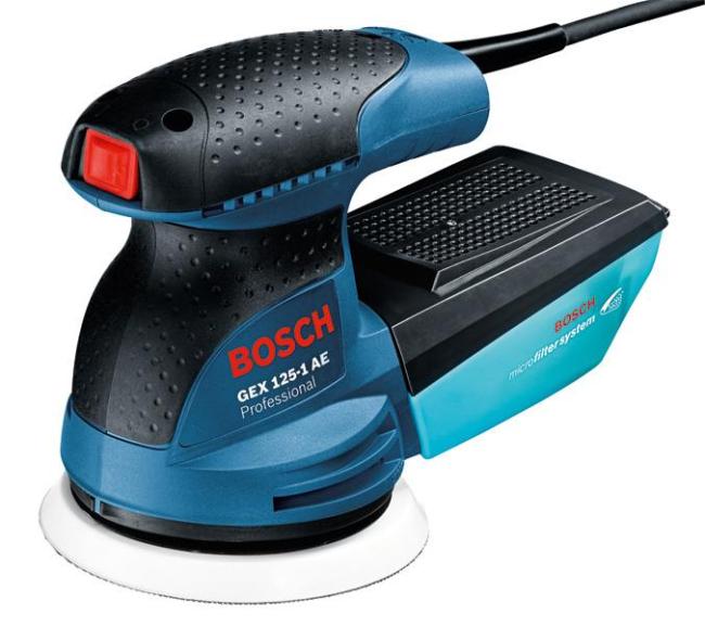 Random Orbital Sander Bosch GEX 125-1 AE 250W 125mm 7500-12000rpm 1.3kg 0.601.387.500