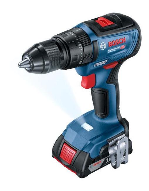Шурупокрут-дриль ударний акумуляторний Bosch GSB 18 V-50 18V2х2.0А·год 28·50Нм 460-1800об·хв 1.1кг кейс L-Case 0.601.9H5.100
