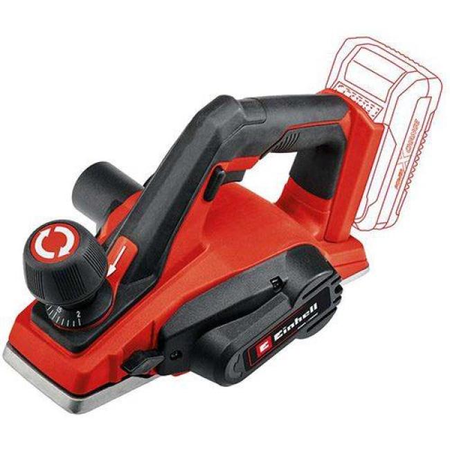 Cordless planer Einhell TE-PL 18/82LI-Solo PXC 18V 82mm planing up to 2mm 2.4kg without battery and charger 4345400