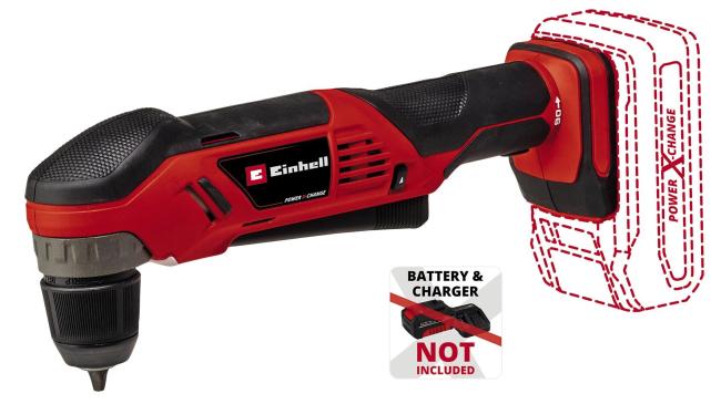 Cordless angle drill Einhell TE-AD 18 Li - Solo PXC 18V 1100 rpm 45Nm 10mm chuck 1.22kg without battery and charger 4514290