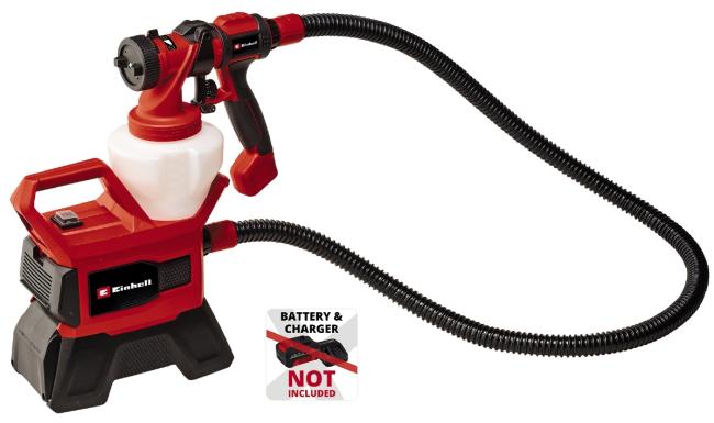 Cordless paint sprayer Einhell TE-SY 18/90 Li - Solo 18V 1000ml min 1200ml tank without battery and charger 4260040