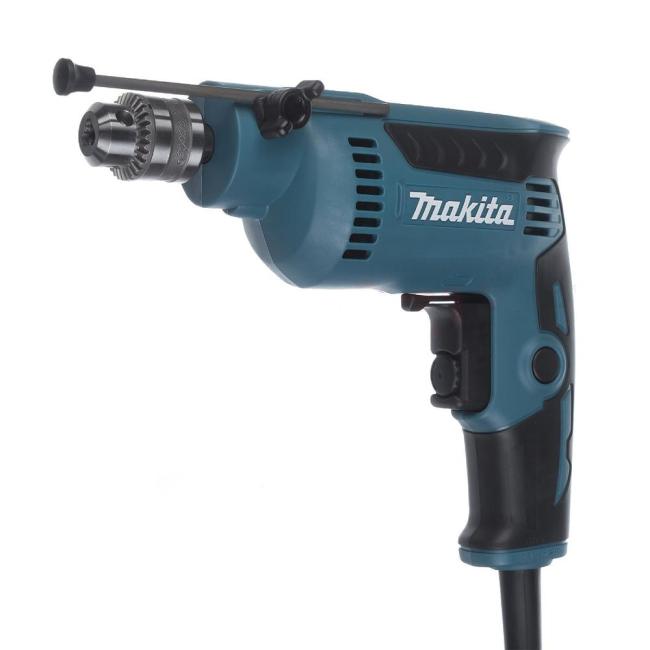 Дриль Makita DP2010 370Вт зубчастий патрон 0.5-6.5мм 0-4200об·хв 1кг DP2010