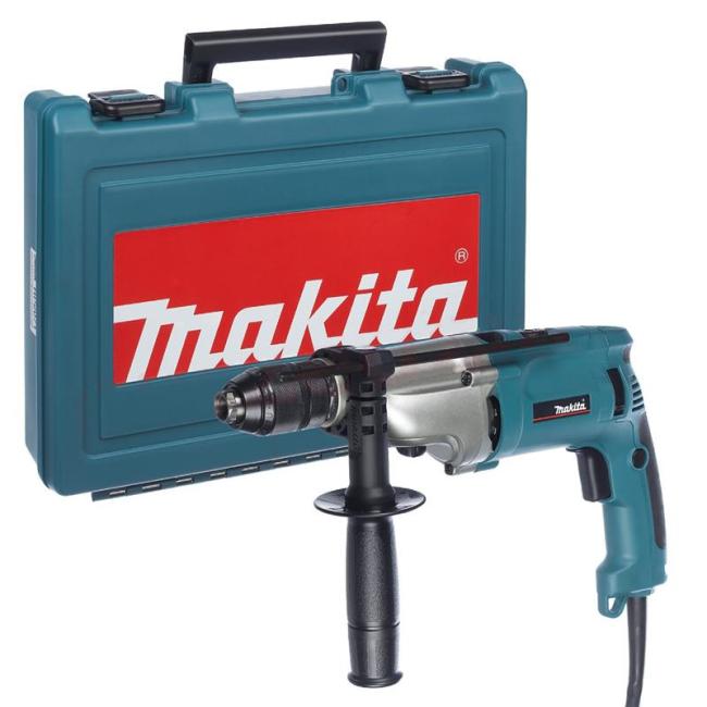 Дриль ударний Makita HP2071 1010Вт ШЗП 13мм 0-1200·2900об·хв 2.4кг HP2071