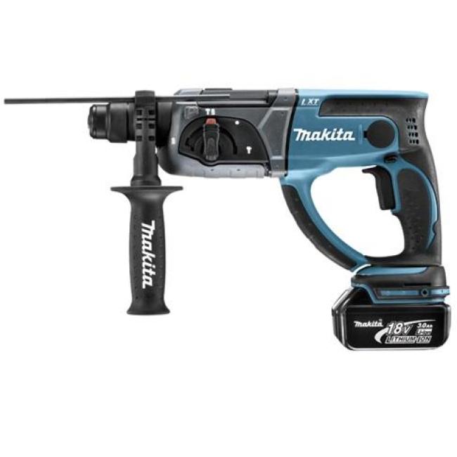 Перфоратор акумуляторний Makita DHR202RFJ SDS-plus LXT 18В акб 2x3А·год 2Дж 3.5кг DHR202RFJ