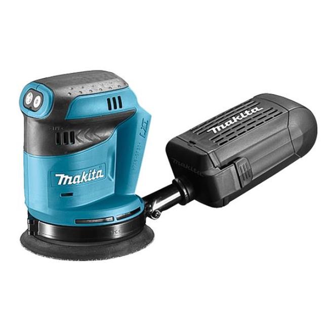 Cordless random orbital sander Makita DBO180Z 18V 125mm 7000/9500/11000rpm 1.7kg without battery and charger DBO180Z