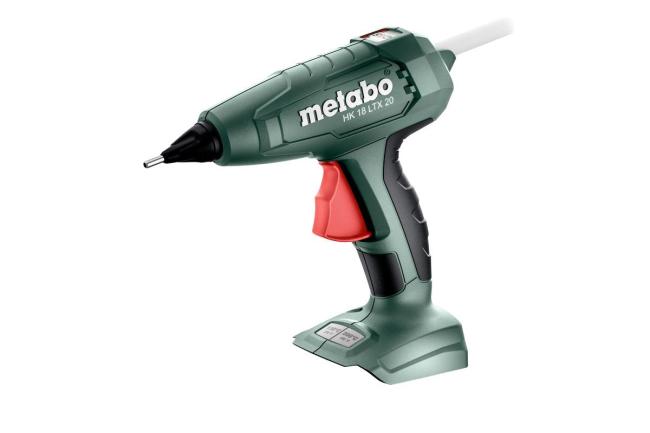 Пістолет клейовий Metabo HK 18 LTX 20 18В стрижні 11мм 200/130 градусів 0.4кг без АКБ та ЗП подача 20г·хв 600797850