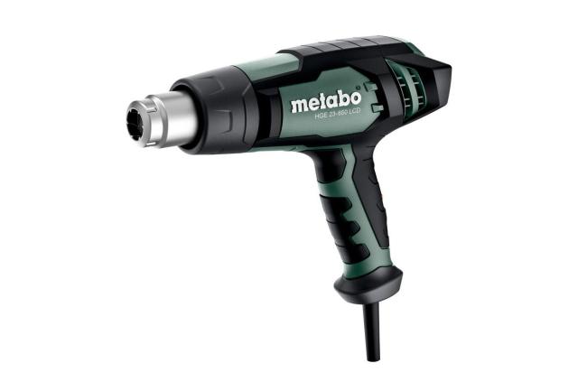 Construction hair dryer Metabo HGE 23-650 LCD 2300W 80-650°C 150/500l min 0.7kg 603065000