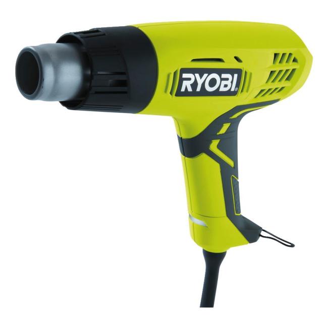 Фен строительный Ryobi EHG2000 2000Вт 400/600°С 250/500л·мин 0.7кг 5133001137