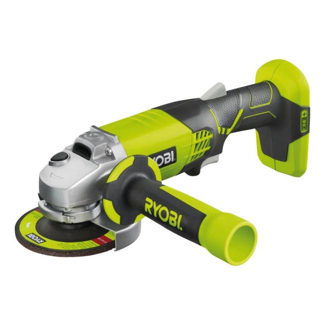 Шліфмашина кутова акумуляторна Ryobi ONE+ R18AG-0 115мм 18В 7500об·хв 2.5кг без АКБ та ЗП 5133001903