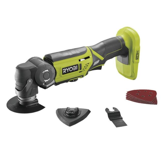 Многофункциональный инструмент аккумуляторный реноватор Ryobi ONE+ R18MT-0 18В 10000-20000об/мин угол колебаний 3.2° 1кг (без АКБ и ЗУ) 5133002466