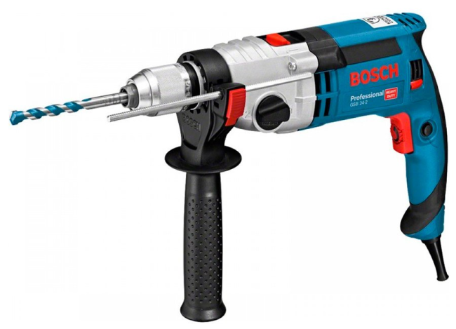 Impact drill Bosch GSB 24-2 1100W 3000rpm 2.9kg 0.601.19C.801