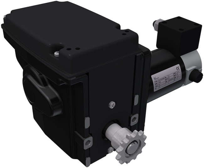 Редукторный мотор RW45-1-1024DC97IP55 Ridder (502001)