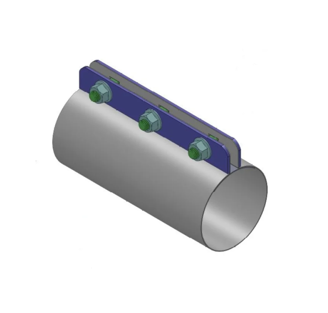 З'єднувач для труб 3 гвинти Monoflo (40050-60-150-NR)