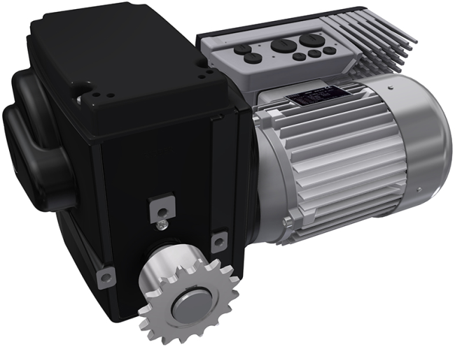 Редукторный мотор RW403F-SK200E374003CU86 Ridder (536050)