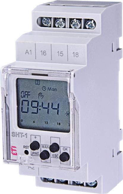 ETI Programmable digital relay SHT-1 230V AC (1x16A_AC1) 002470050