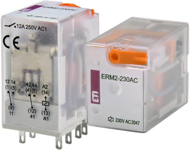 ETI Relay electromechanical ERM2-230AC 2p 002473004