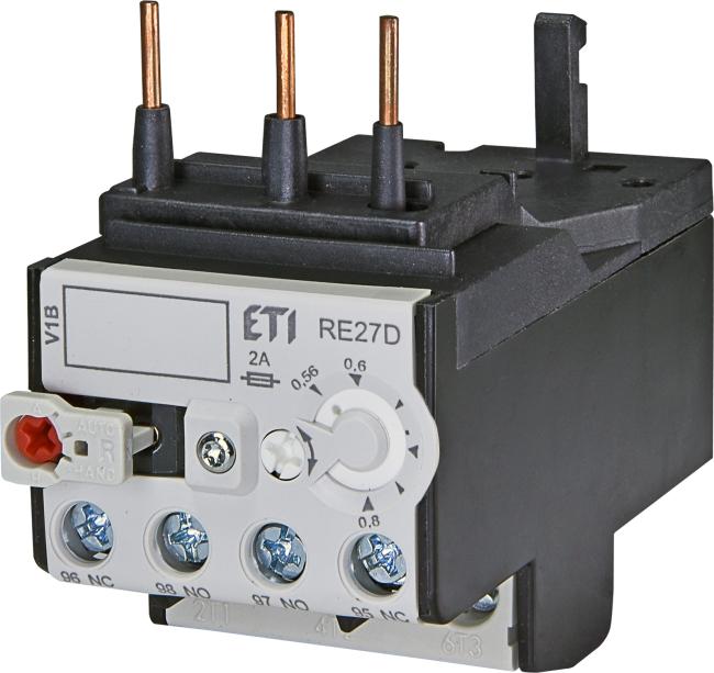 ETi Re 27D-0,8 thermal relay (0,56-0.8A) (004642402)
